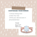 Load image into Gallery viewer, 3.85ct Oval Solitaire Engagement Ring Set, Oval Diamond Ring Set, Oval Wedding Ring Set, Bridal Ring Set