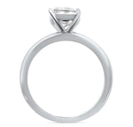 Load image into Gallery viewer, 2.50ct Radiant Cut Simulated Diamond Engagement Ring, Radiant Solitaire Ring, Sterling Silver, Gold, Rose Gold Vermeil