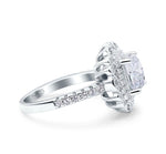 Load image into Gallery viewer, 2.50ct Art Deco Cushion Cut Engagement Ring, Cushion Cut Diamond, Antique Ring, Wedding Ring, Art Deco Proposal Ring, Bridal Ring