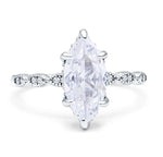 Load image into Gallery viewer, Oval Moissanite Ring, Thick Bank Engagement Ring, Oval Moissanite, Sterling Silver, Bold Modern Engagement Ring