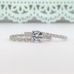 Load image into Gallery viewer, 2.00ct Art Deco Engagement Ring Set