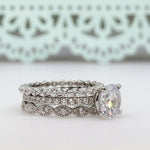 Load image into Gallery viewer, 2.00ct Art Deco Engagement Ring Set
