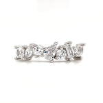 Load image into Gallery viewer, 14k Assorted Moissanite Band