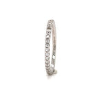 Load image into Gallery viewer, Thin Micropave Eternity Band
