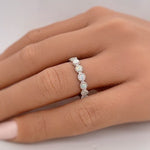 Load image into Gallery viewer, Opal Eternity Band, Opal Bezel Set Band