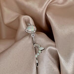 Load image into Gallery viewer, Opal Art Deco Engagement Set