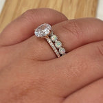 Load image into Gallery viewer, Opal Eternity Band, Opal Bezel Set Band