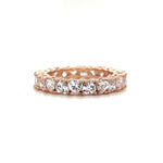Load image into Gallery viewer, 4.50ct Heart Diamond Eternity Ring