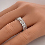 Load image into Gallery viewer, Baguette Diamond Eternity Band