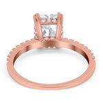 Load image into Gallery viewer, 2.50ct Radiant Cut Engagement Ring