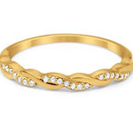 Load image into Gallery viewer, Infinity Diamond Band