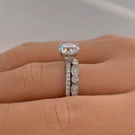 Load image into Gallery viewer, Art Deco Sterling Silver Wedding Band