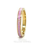 Load image into Gallery viewer, Pink Fire Opal Eternity Band