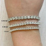 Load image into Gallery viewer, Genuine Moissanite Tennis Bracelet