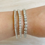 Load image into Gallery viewer, Genuine Moissanite Tennis Bracelet