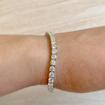 Load image into Gallery viewer, Genuine Moissanite Tennis Bracelet