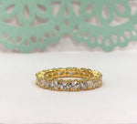 Load image into Gallery viewer, 4.50ct Heart Diamond Eternity Ring