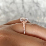 Load image into Gallery viewer, 2.50ct Radiant Cut Engagement Ring