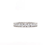 Load image into Gallery viewer, 4.50ct Heart Diamond Eternity Ring