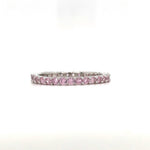 Load image into Gallery viewer, Pink Topaz Eternity Band