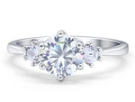 Load image into Gallery viewer, 1.50ct 14k Gold 3 Stone Engagement Ring