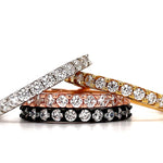 Load image into Gallery viewer, Diamond Eternity Band, Wedding Band