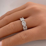 Load image into Gallery viewer, Baguette Diamond Band