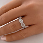 Load image into Gallery viewer, Baguette Diamond Band