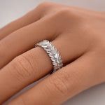 Load image into Gallery viewer, Baguette Diamond Eternity Band