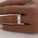 Load image into Gallery viewer, Baguette Diamond Eternity Band