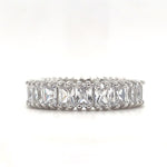 Load image into Gallery viewer, Large Baguette Diamond Band