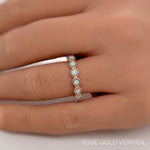 Load image into Gallery viewer, Opal Eternity Band, Opal Bezel Set Band