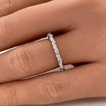 Load image into Gallery viewer, Diamond Rope Band, Braided Band