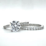 Load image into Gallery viewer, 2.00ct Solitaire Engagement Ring Set