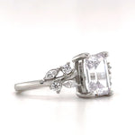 Load image into Gallery viewer, Emerald Cut Engagement Ring