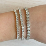 Load image into Gallery viewer, Genuine Moissanite Tennis Bracelet