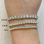 Load image into Gallery viewer, Genuine Moissanite Tennis Bracelet