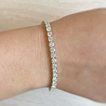 Load image into Gallery viewer, Genuine Moissanite Tennis Bracelet