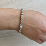 Load image into Gallery viewer, Genuine Moissanite Tennis Bracelet