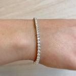 Load image into Gallery viewer, Genuine Moissanite Tennis Bracelet