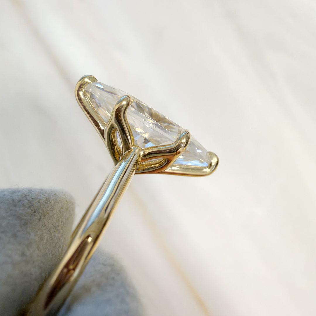 3.00ct Marquise Tulip Basket Engagement Ring