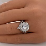 2.00ct Art Deco Cushion Cut Engagement Ring, 14k Cushion Cut Diamond, Antique Ring, Wedding Ring, IGI Certificate CVD Diamond