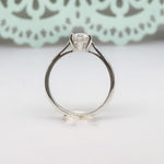Load image into Gallery viewer, 1.00ct Marquise Solitaire Engagement Ring, Marquise Ring, Simple Marquise Minimalist Wedding Ring, Promise Ring