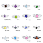 Load image into Gallery viewer, Irish Claddagh Promise Ring, Heart Simulated Diamond Accent Claddagh Engagement Ring, Traditional Irish Ring