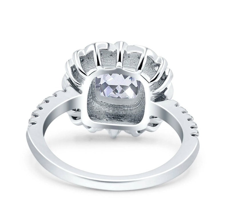 2.50ct Art Deco Cushion Cut Engagement Ring, Cushion Cut Diamond, Antique Ring, Wedding Ring, Art Deco Proposal Ring, Bridal Ring