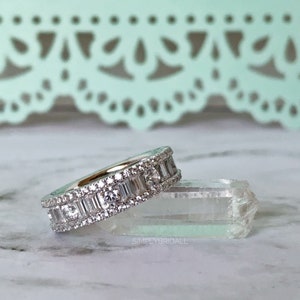 Baguette Diamond Band