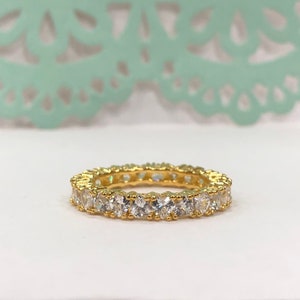 4.50ct Heart Diamond Eternity Ring