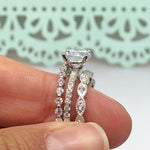 Load image into Gallery viewer, 2.00ct Art Deco Engagement Ring Set
