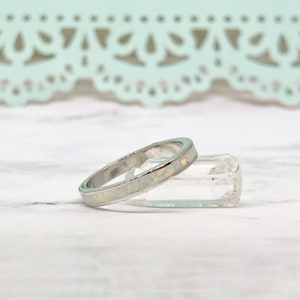 Opal Eternity Band