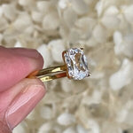 Load image into Gallery viewer, 2.50 Elongated Cushion Cut Moissanite Engagement Ring
